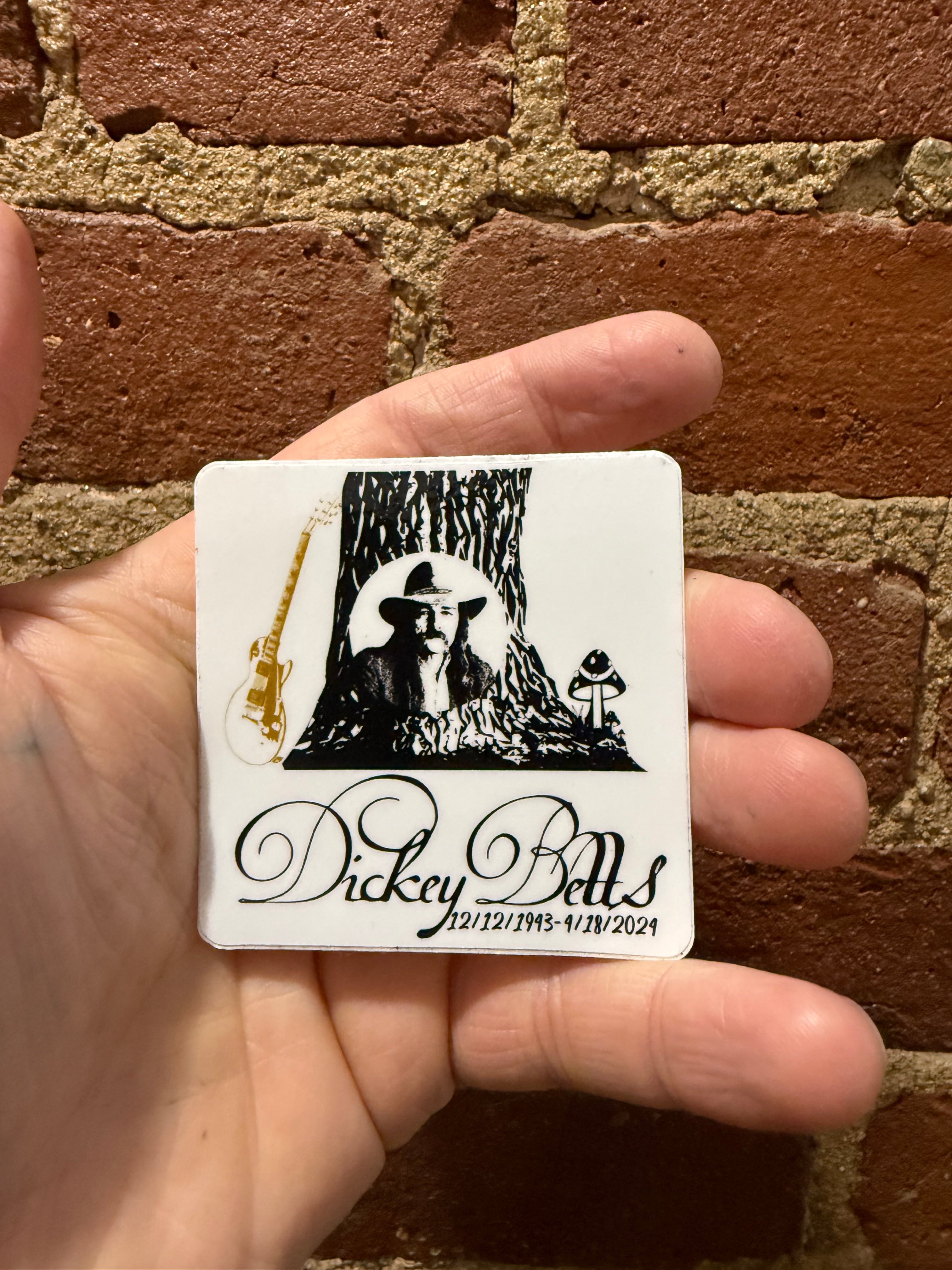 Dickey Betts Memorial Sticker