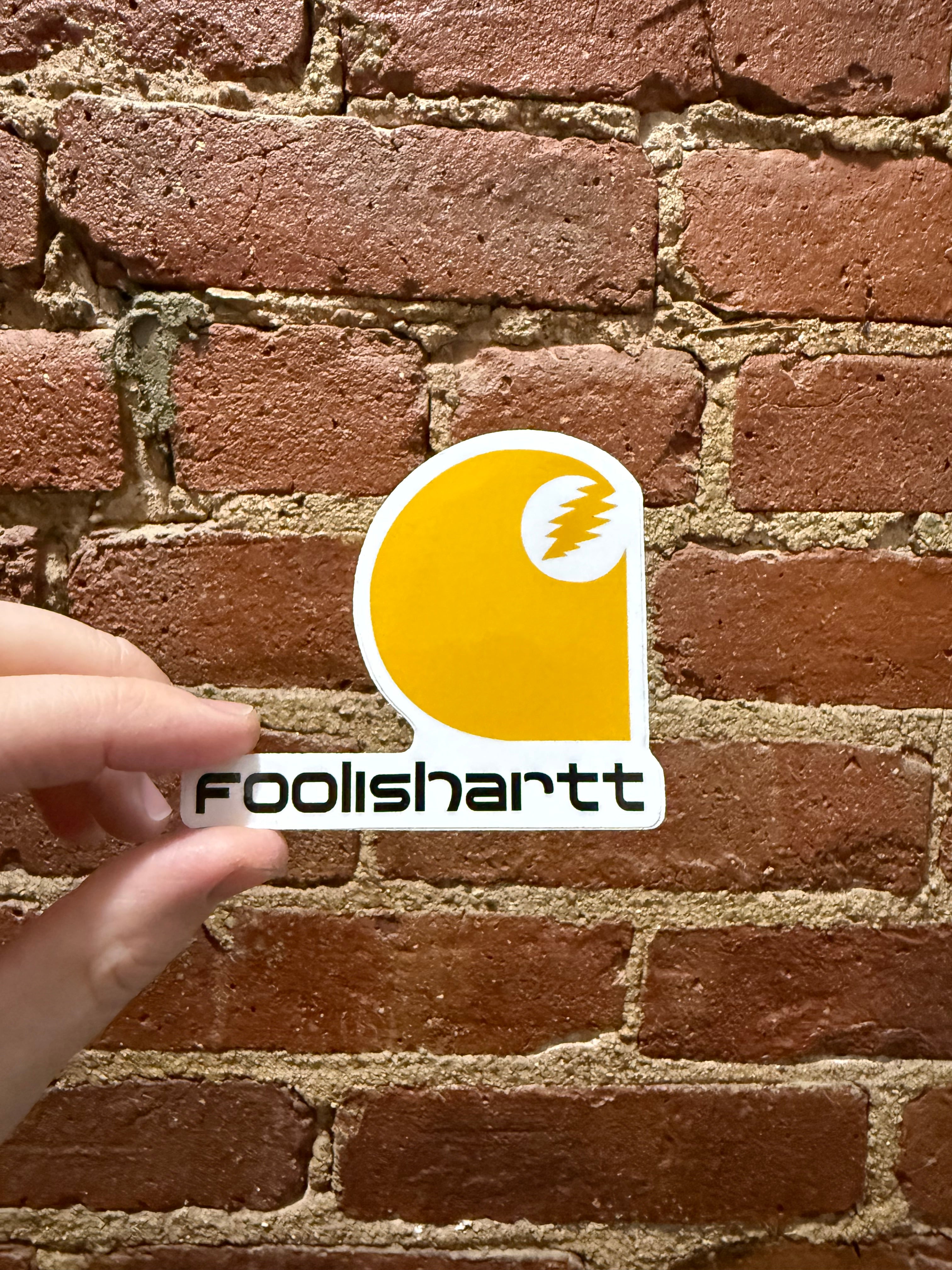 Foolish Heart Sticker