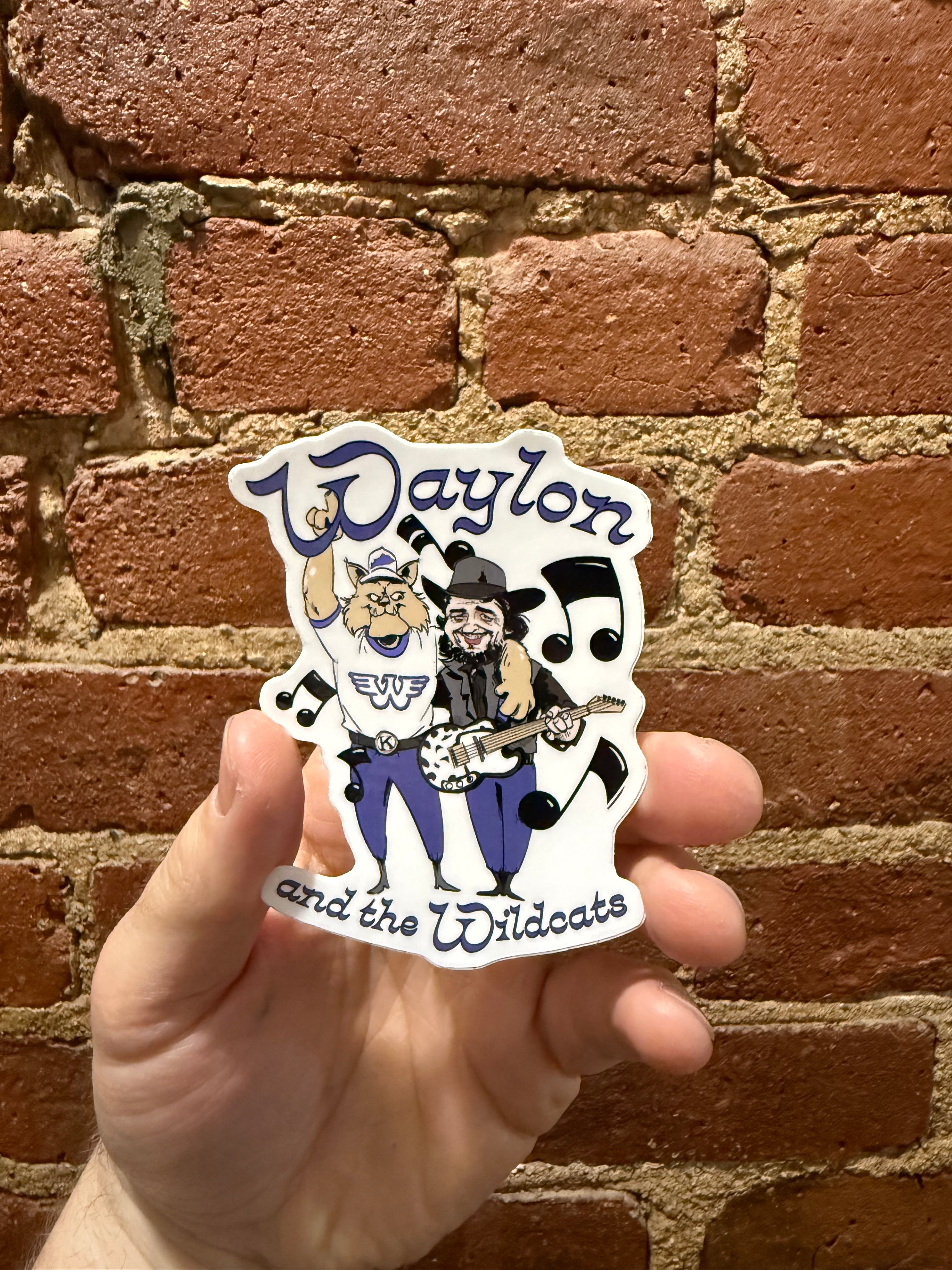 Waylon and the Wildcats Sticker