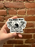 Big Boss Man Tony Soprano Sticker