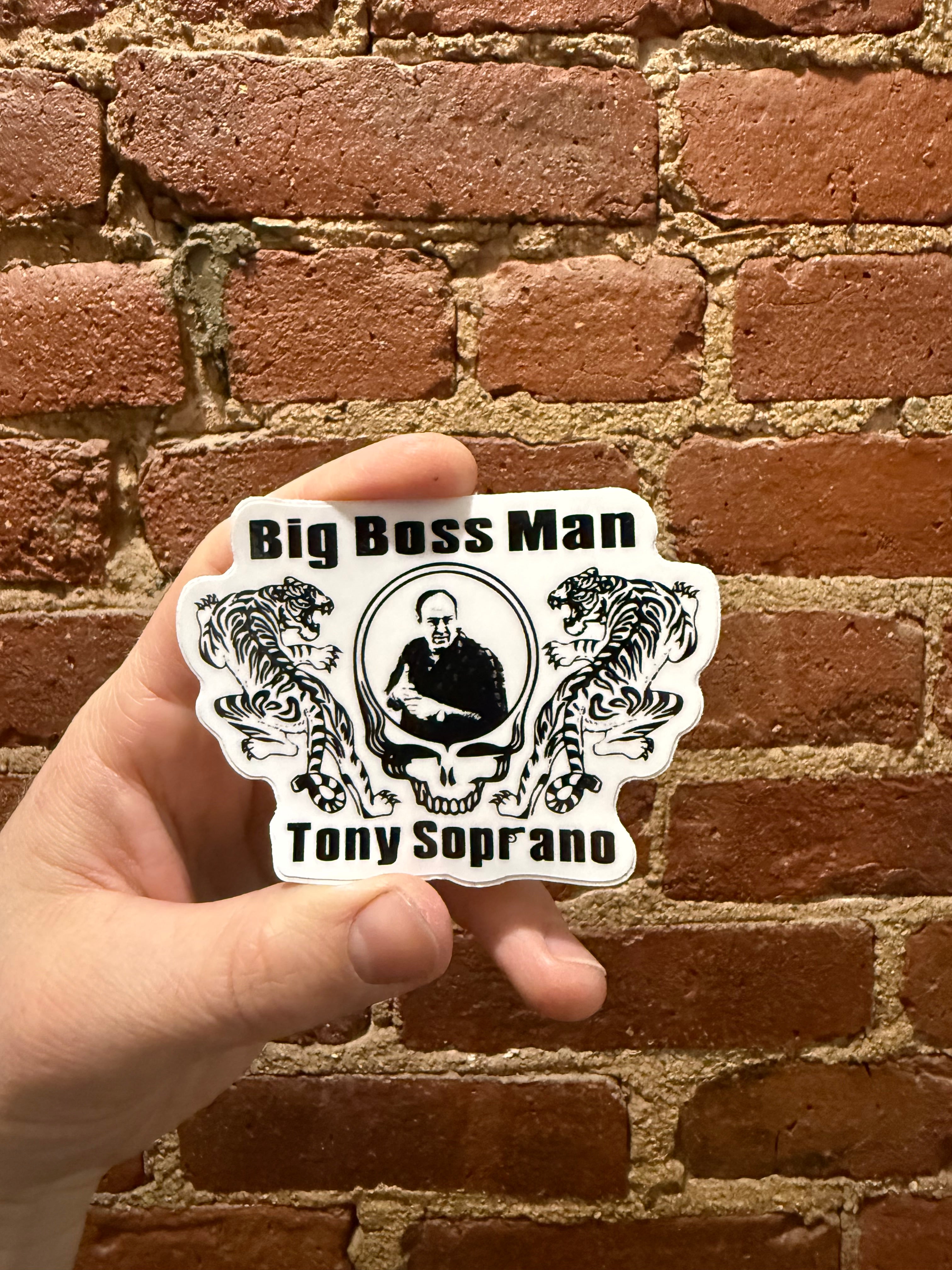 Big Boss Man Tony Soprano Sticker