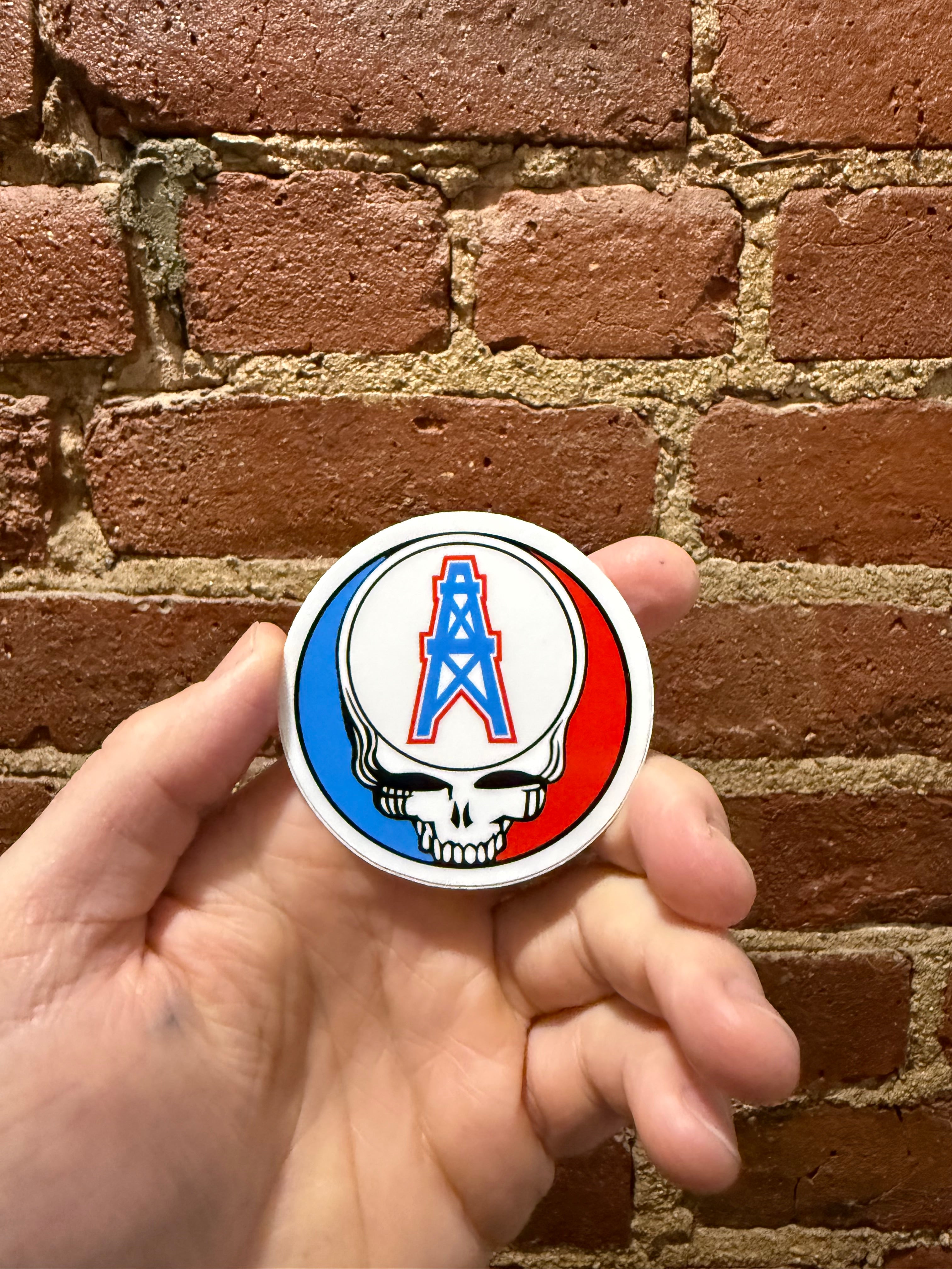 Oilers Stealie Sticker
