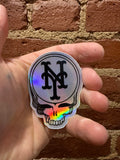 Mets Holo Stealie Sticker