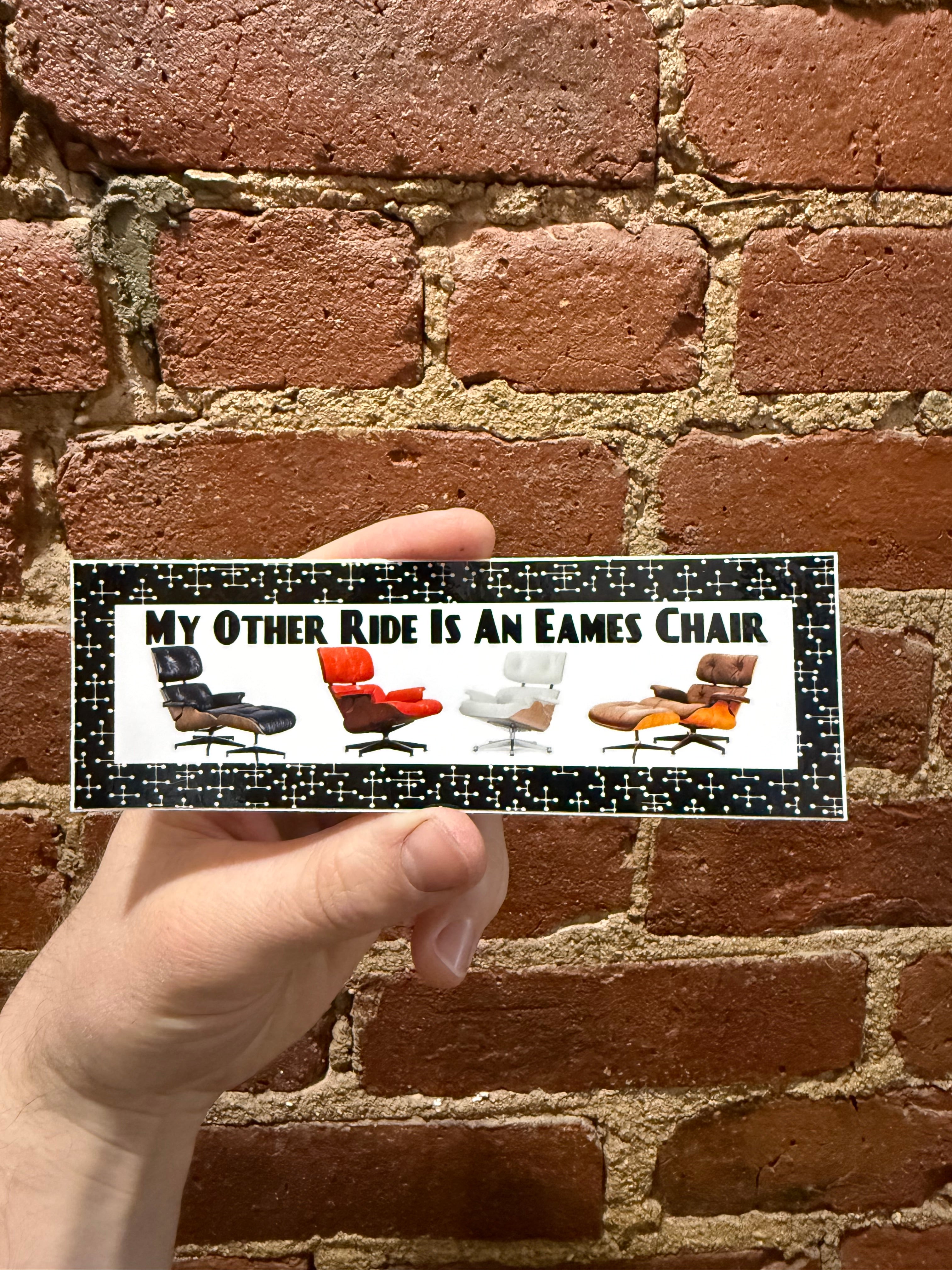 Eames Mini Bumper Sticker