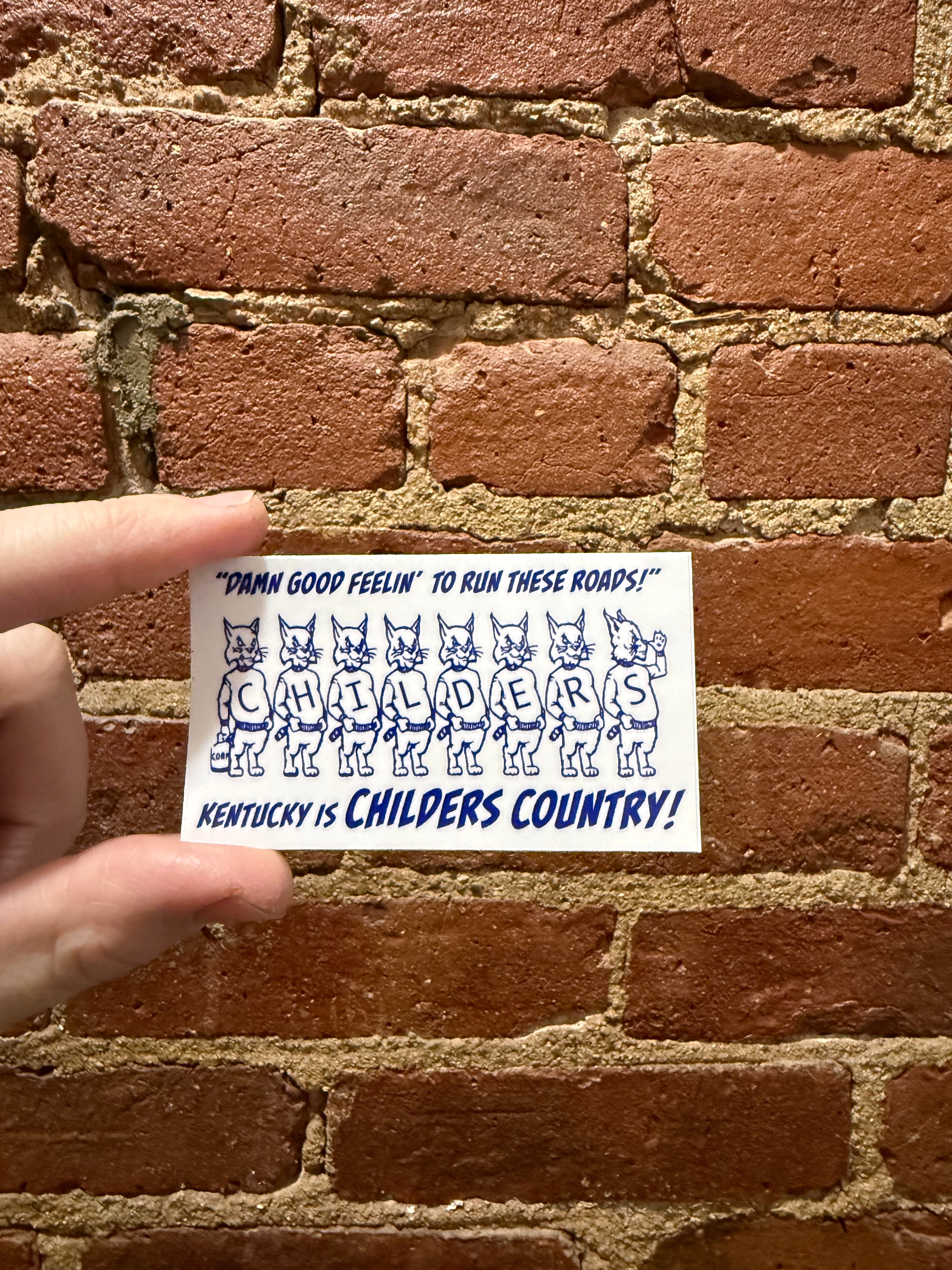 Kentucky Childers Sticker